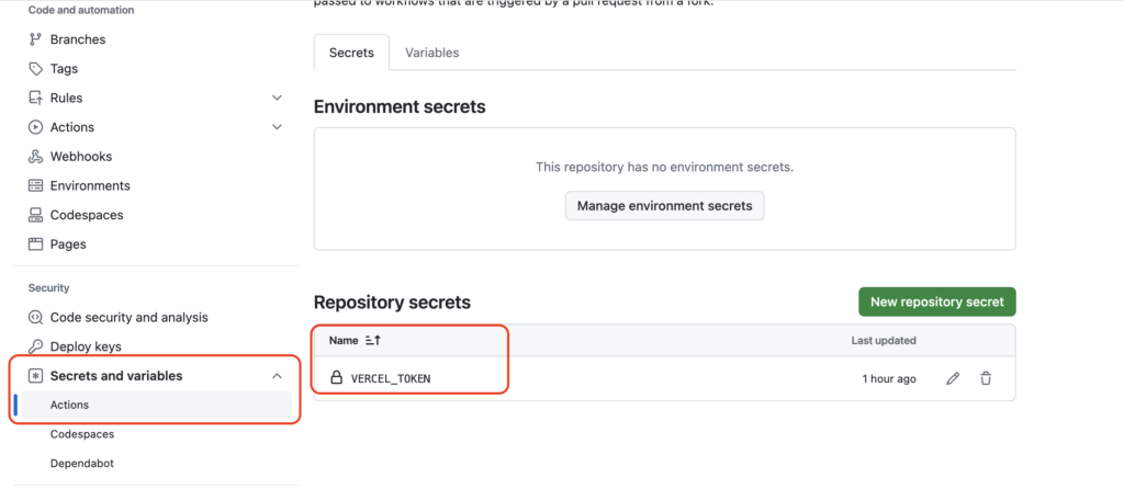 GithubSecret