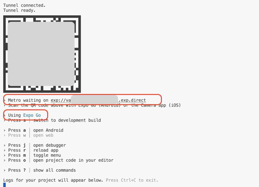 expo-go-qr-url