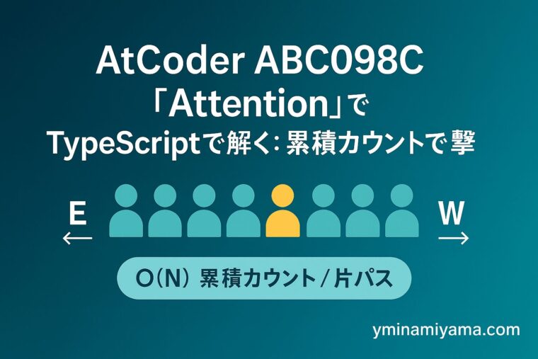 AtCoder ABC098C解説
